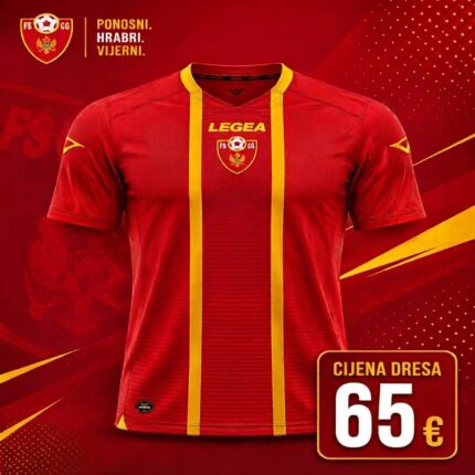 Maglia Montenegro 25-26